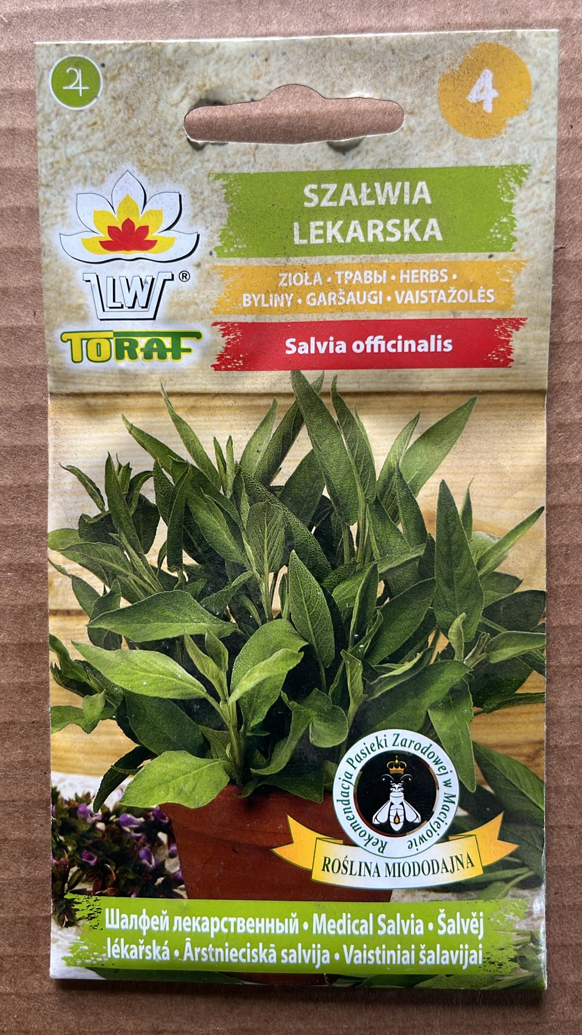 Semințe de salvie, 1 g, Toraf