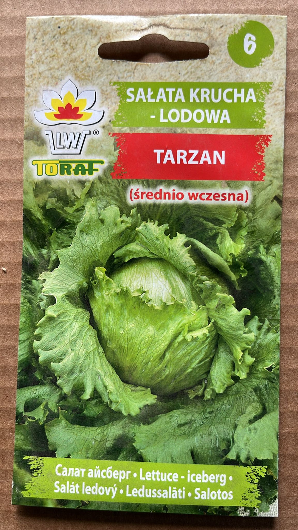 Semințe de salată TARZAN, 1g, Toraf