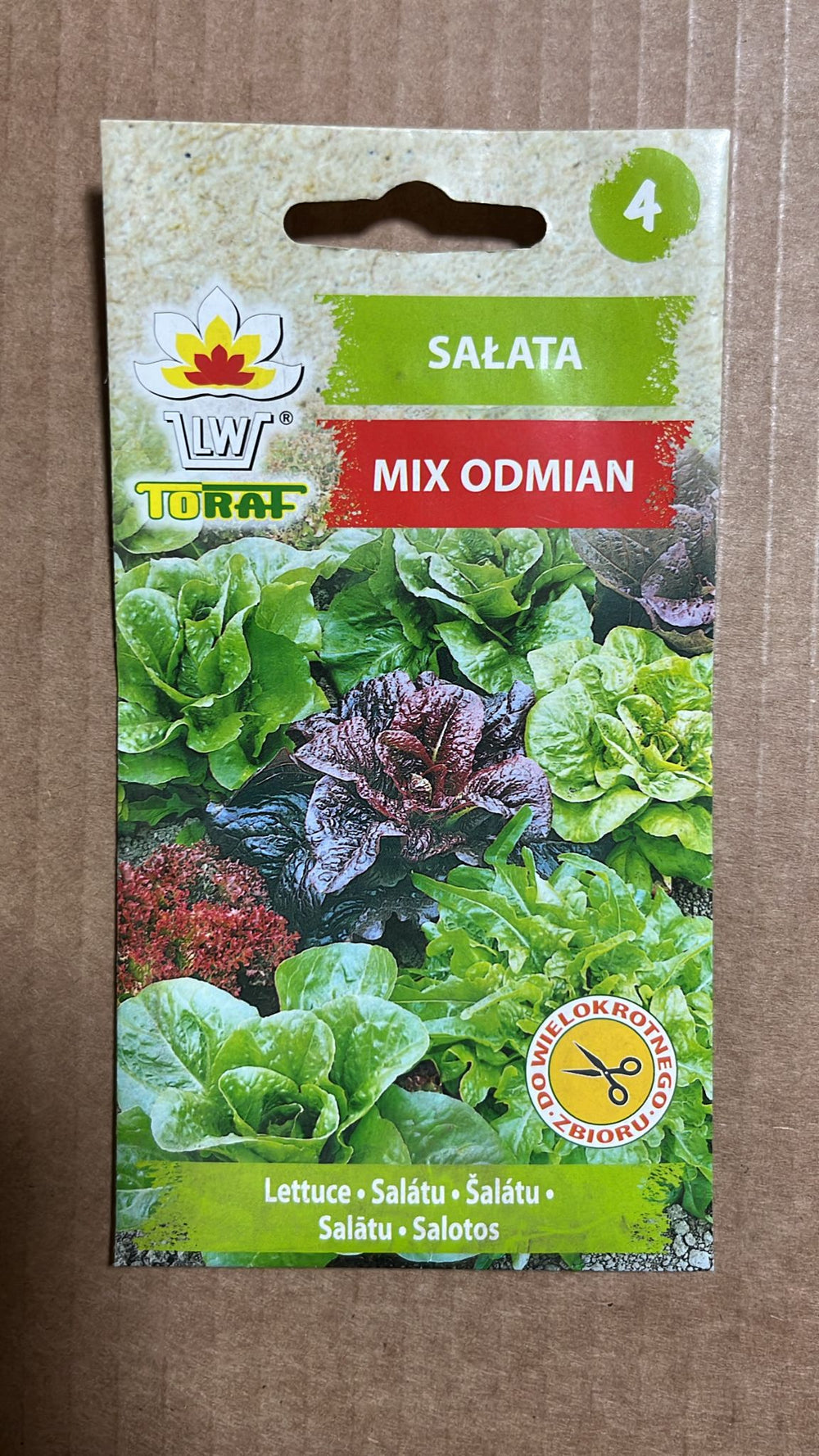 Semințe de salată MIX ODMIAN, 1g, Toraf