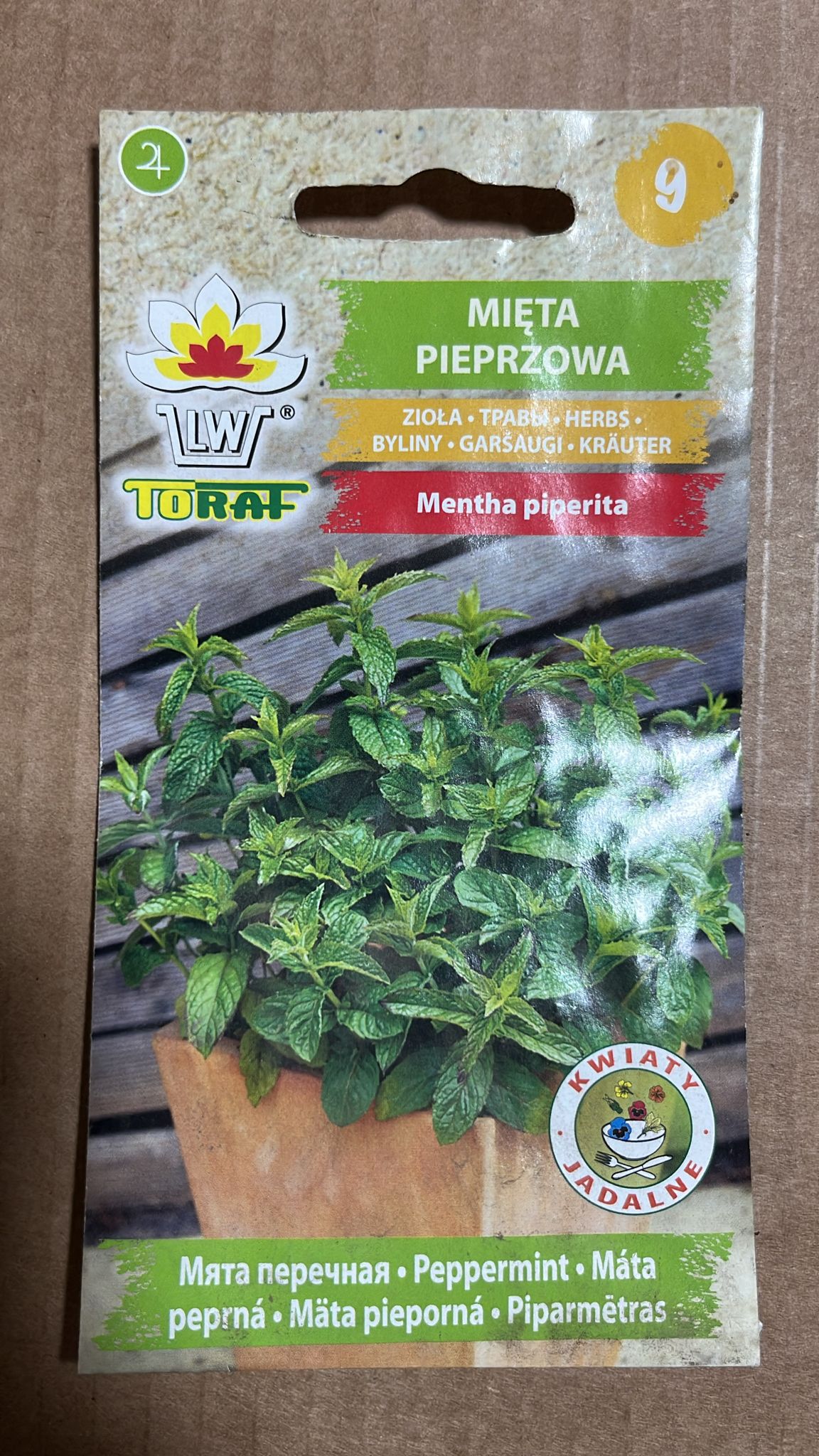 Semințe de mentă piperată, 0,1g, Toraf
