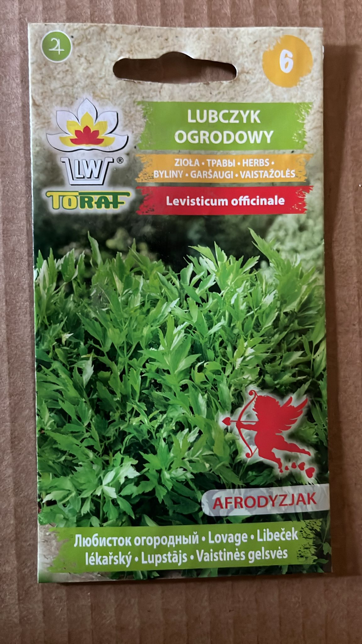 Semințe de leuștean, 1g, Toraf