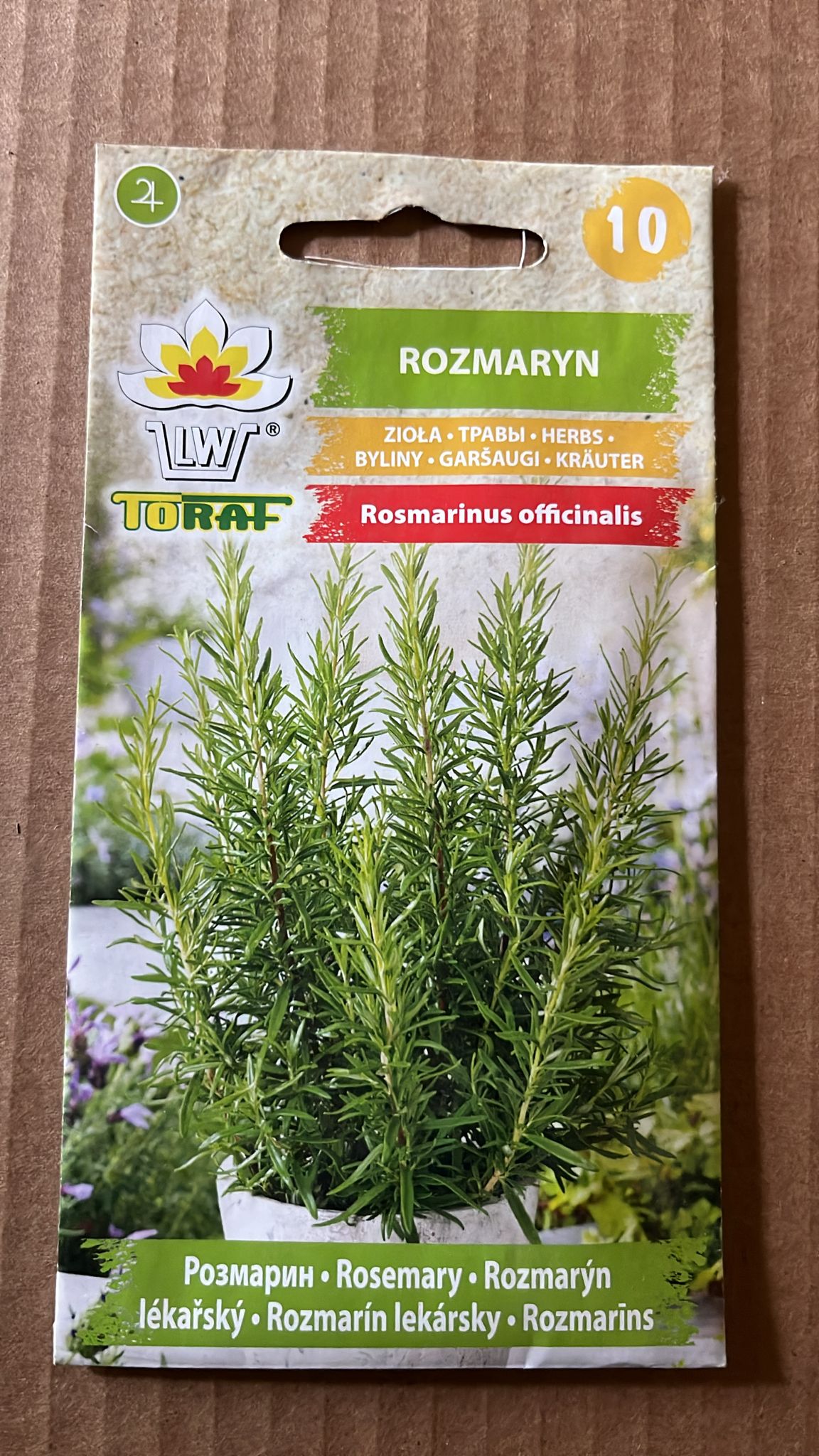 Semințe de rozmarin, 0,1g, Toraf