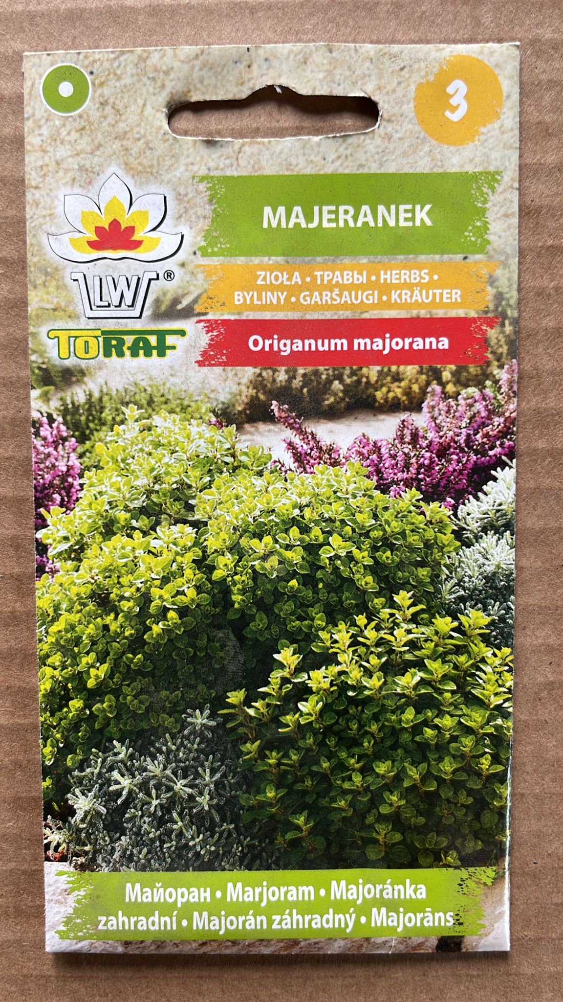 Semințe de măghiran, 1g, Toraf