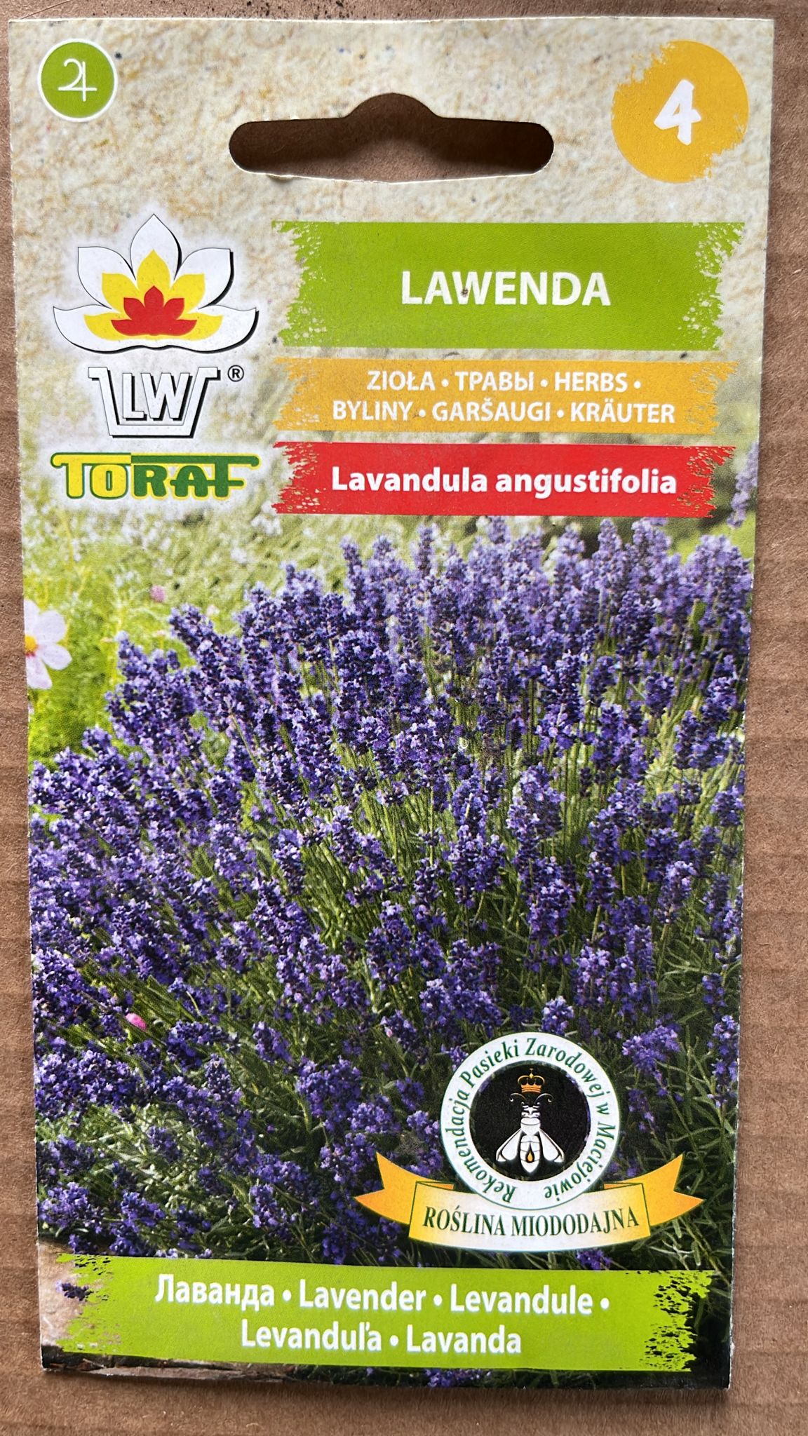 Semințe de lavandă, 0,2g, Toraf