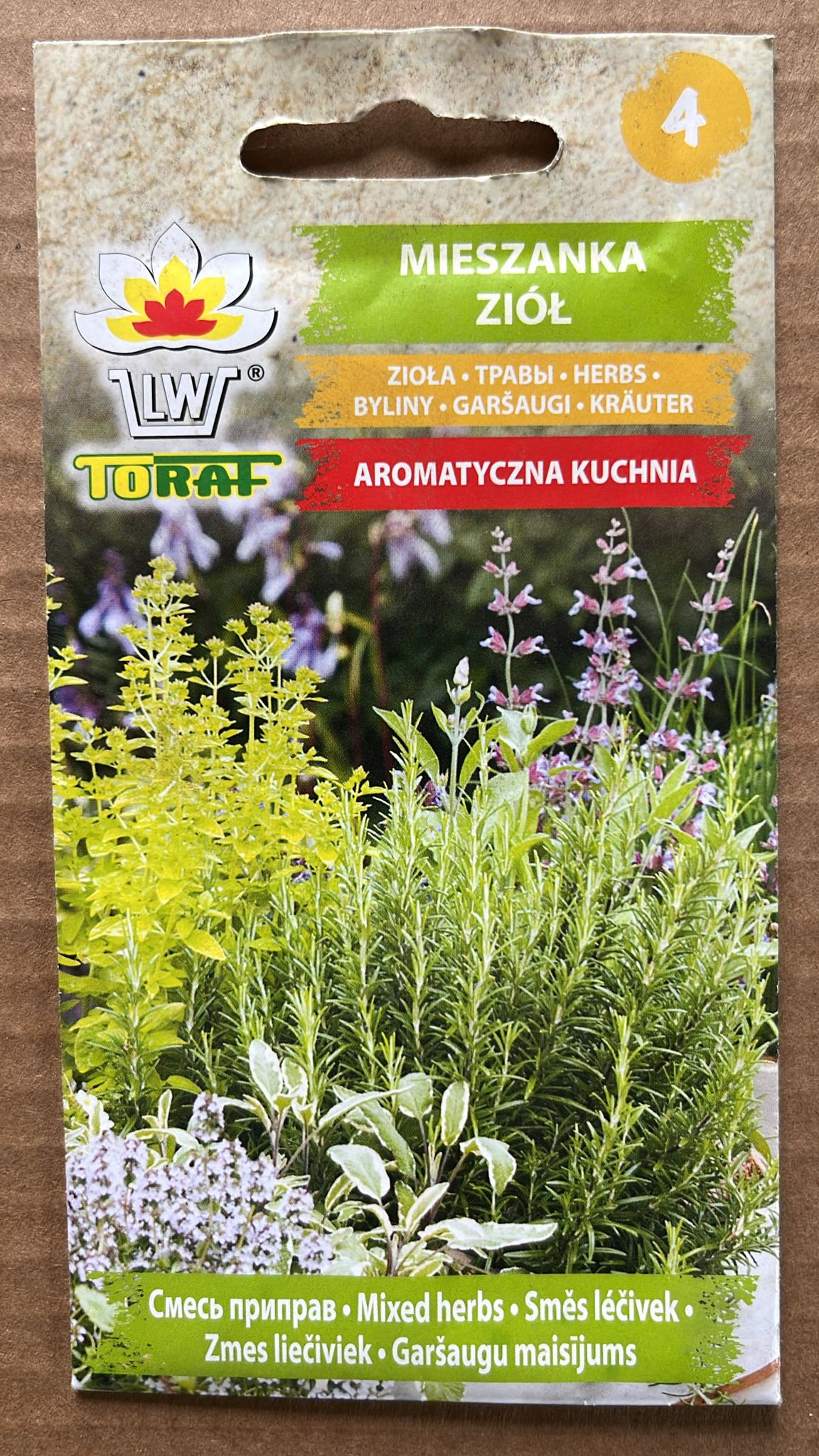 Semințe Aromatyczna Kuchnia, 1g, Toraf