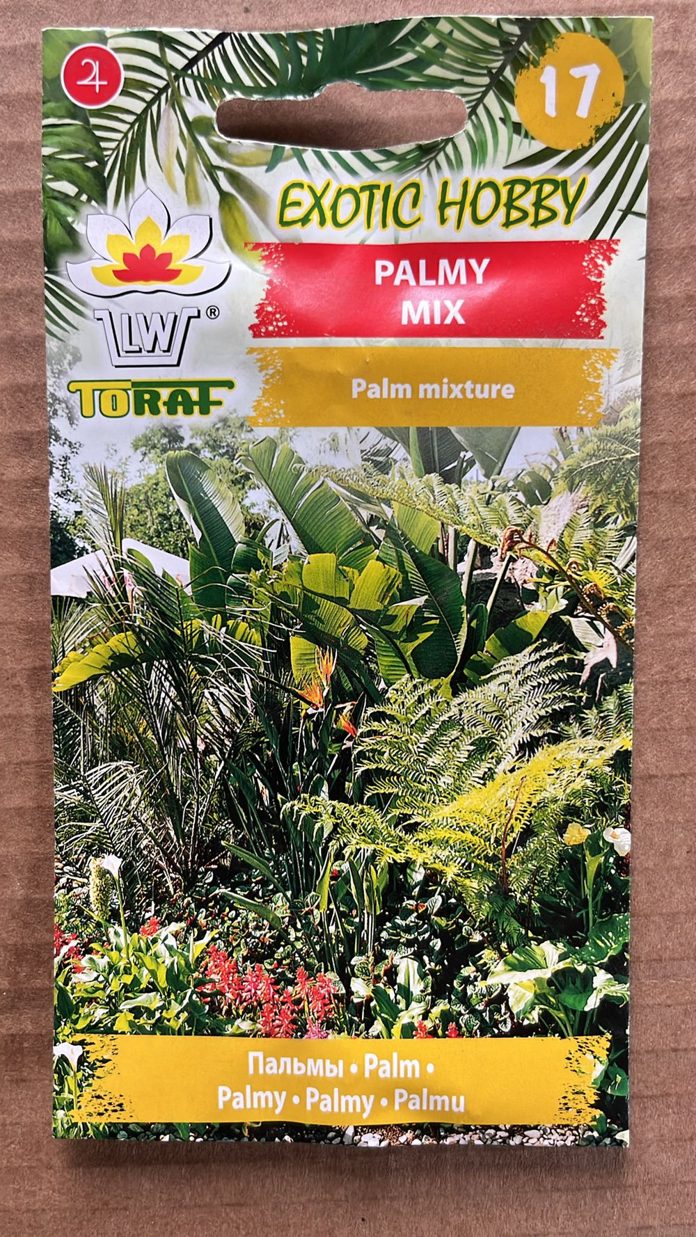 Semințe de palmier, mix, Toraf