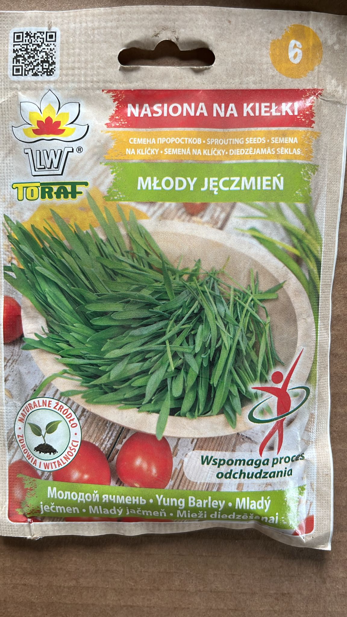 Semințe Młody Jęczmień, 30g, Toraf