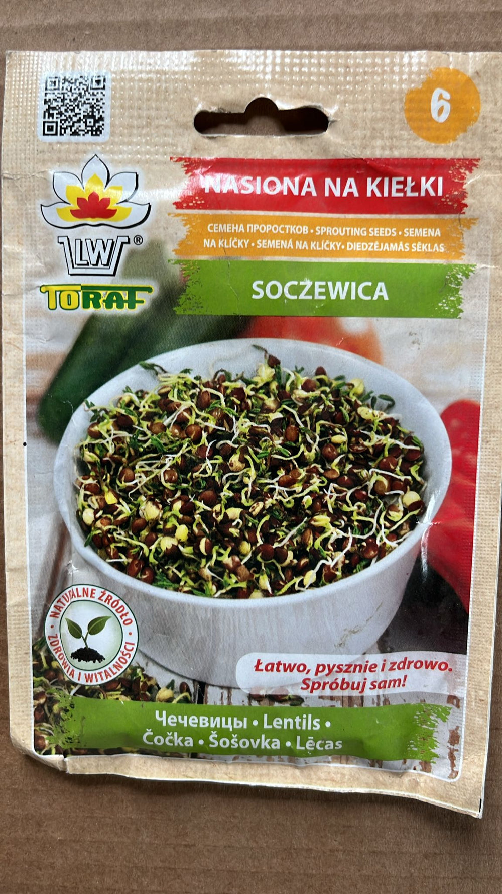 Semințe Soczewica, 20g, Toraf