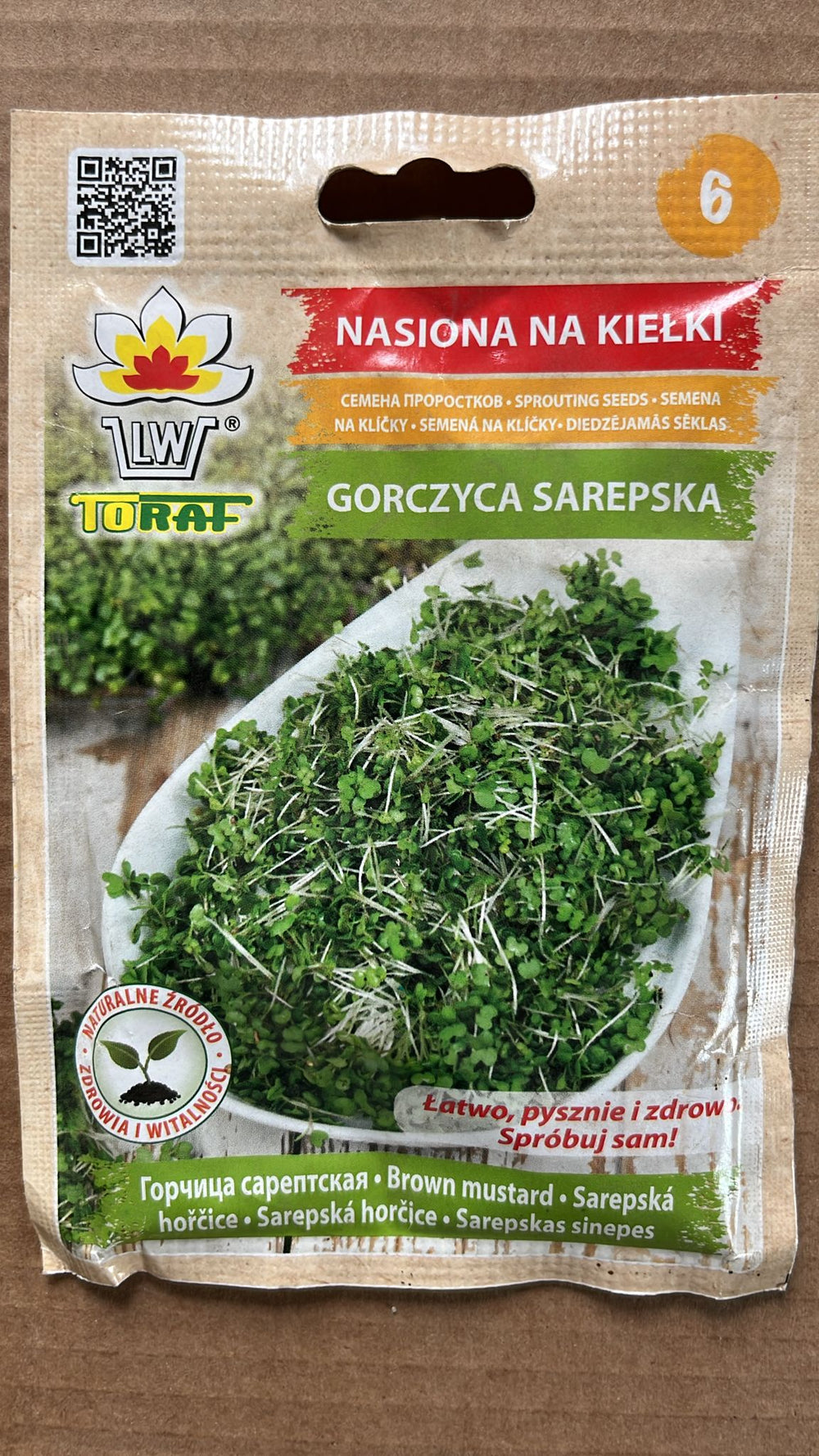 Semințe Gorczyca Sarepska, 30g, Toraf