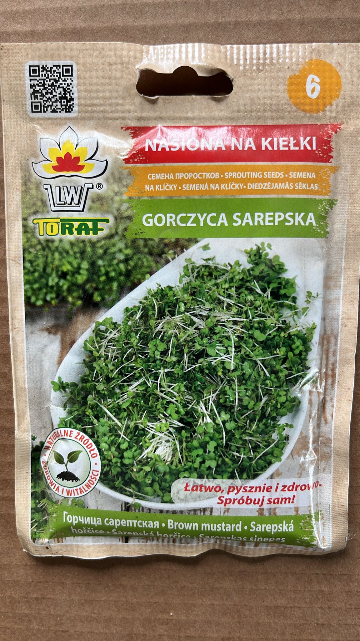 Semințe Gorczyca Sarepska, 30g, Toraf