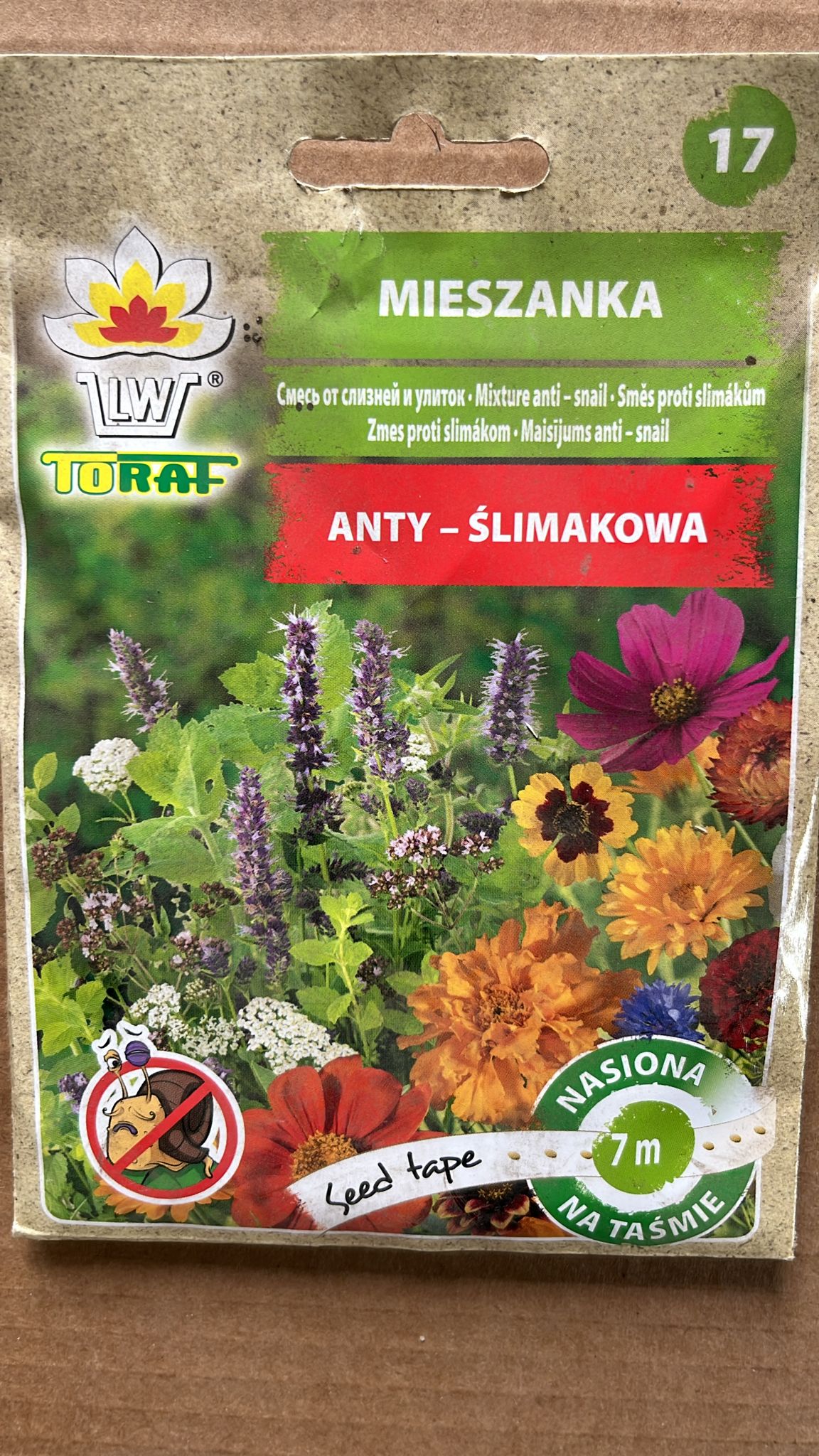 Semințe Anty Ślimakowa, 2g, Toraf