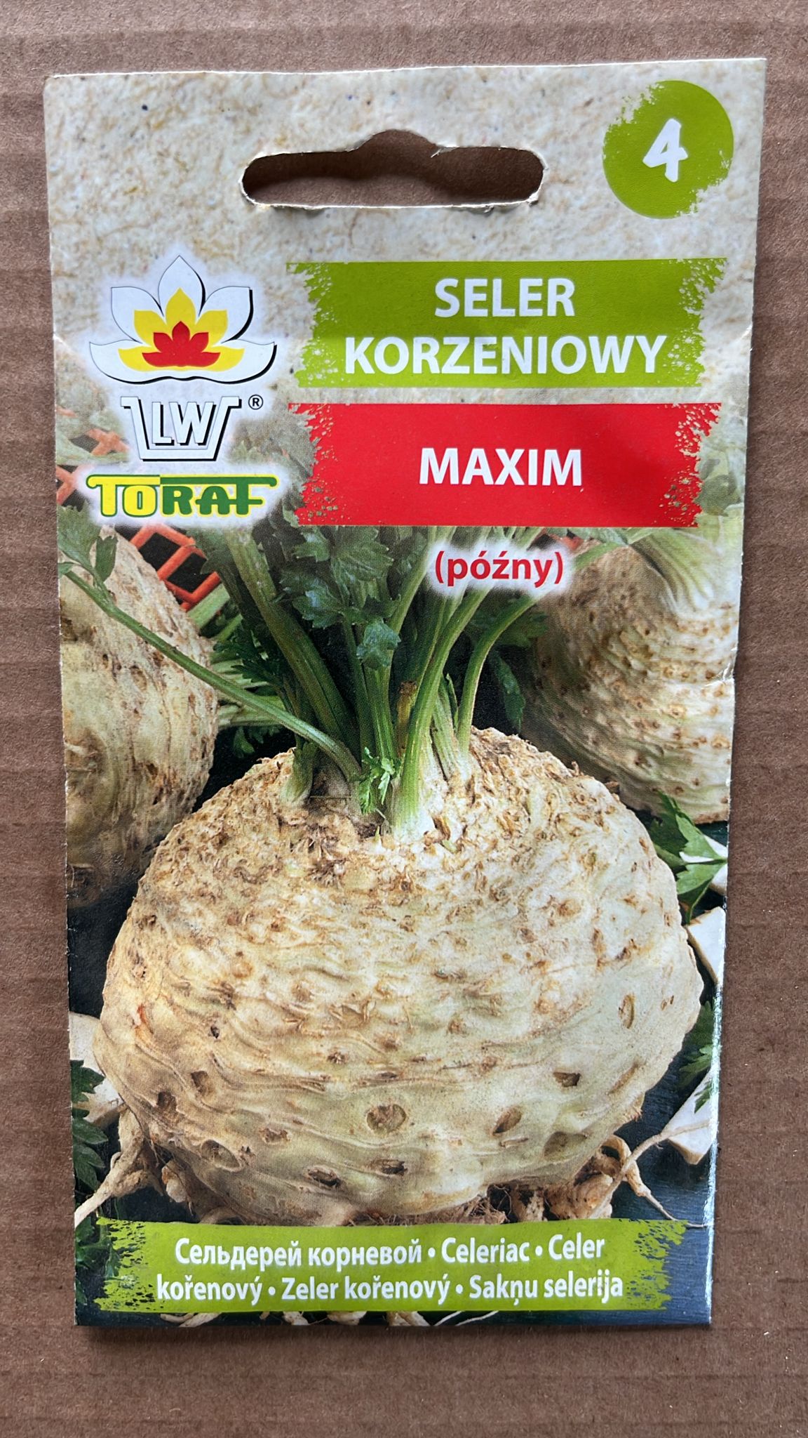 Semințe de țelină MAXIM, 1g, Toraf