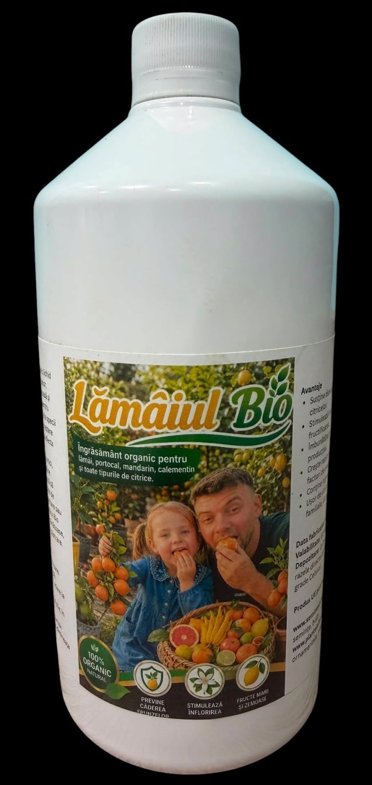 Îngrășământ Organic Citrice Lămâiul Bio, 1L