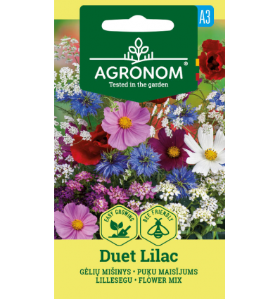 Amestec semințe de flori Duet Lilac