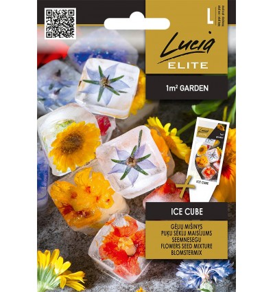 Amestec semințe de flori Eatable Ice Cube