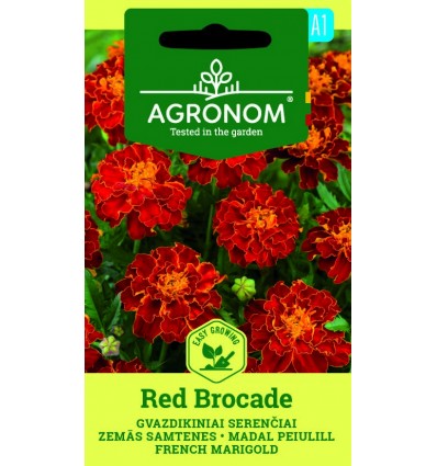 Crăițe franțuzești Red Brocade