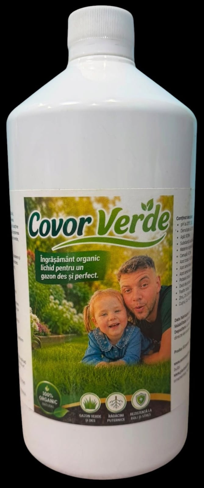 Îngrășământ Organic Gazon Covor Verde, 1L