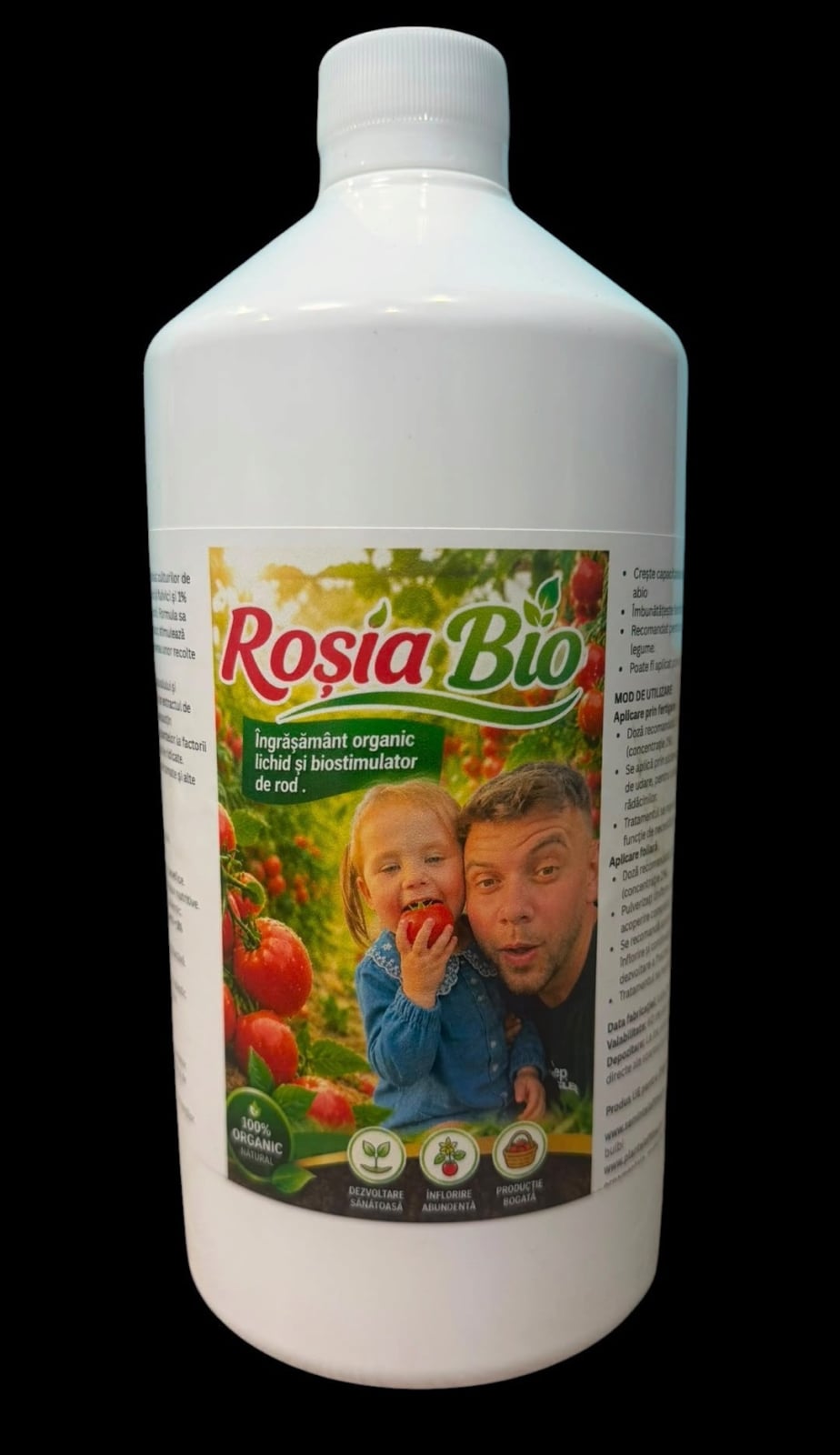 Îngrășământ Organic Legume Roșia Bio, 1L