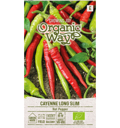 Ardei Hot Cayenne Long Slim