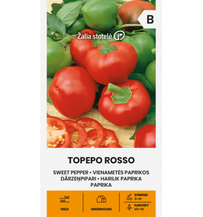 Ardei Sweet Topepo Rosso